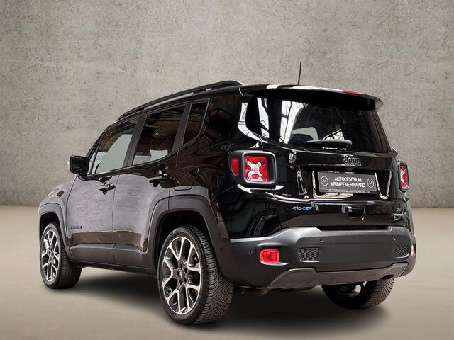 Jeep RENEGADE 4xe 240 Plug-in Hybrid Electric S 240Pk Automaat (APPLE CARPLAY, GROOT NAVI, CAMERA, STUUR/STOELVERWARMING, SPORTSTOELEN, ADAPTIVE CRUISE, GETINT GLAS, LANE ASSIST, NIEUWSTAAT)