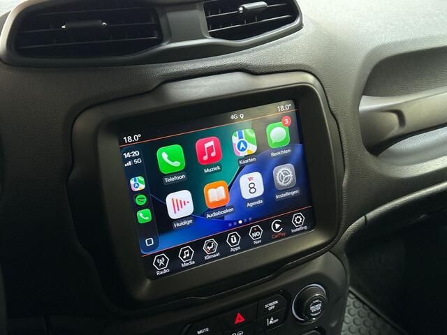 Jeep RENEGADE 4xe 240 Plug-in Hybrid Electric S 240Pk Automaat (APPLE CARPLAY, GROOT NAVI, CAMERA, STUUR/STOELVERWARMING, SPORTSTOELEN, ADAPTIVE CRUISE, GETINT GLAS, LANE ASSIST, NIEUWSTAAT)