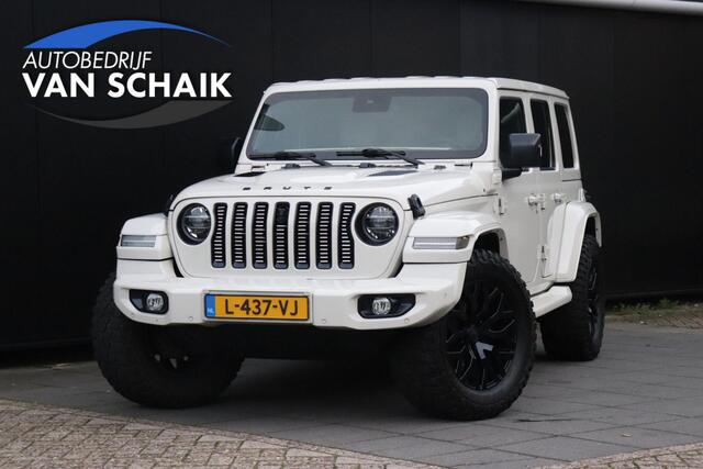 Jeep WRANGLER BRUTE 4xe 380 | LEDER | CAMERA | STOEL/STUURVERW | CRUISE | NAVI |