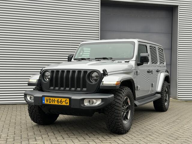 Jeep WRANGLER 2.2D Sahara I Aut. I Grijs Kenteken I 9800 Km I Carplay I Leder I 4WD