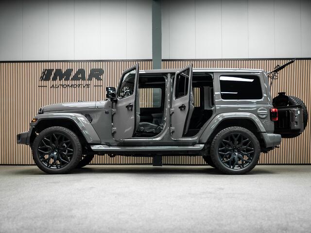 Jeep WRANGLER 2.2D Rubicon | Grijs Kenteken | Stoel en stuurverwarming | Custom Corse Edition | Trekhaak | Alpine Sound |