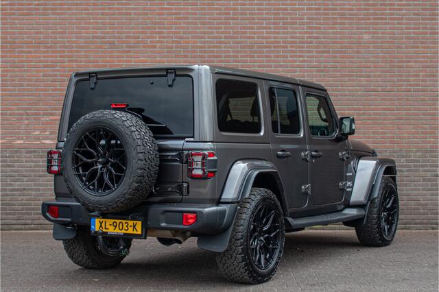 Jeep WRANGLER 2.0T Sahara, Origineel NL, 70.000km NAP, Leder, Stoel & Stuurverwarming, Keyless, Trekhaak, Carplay, Camera.