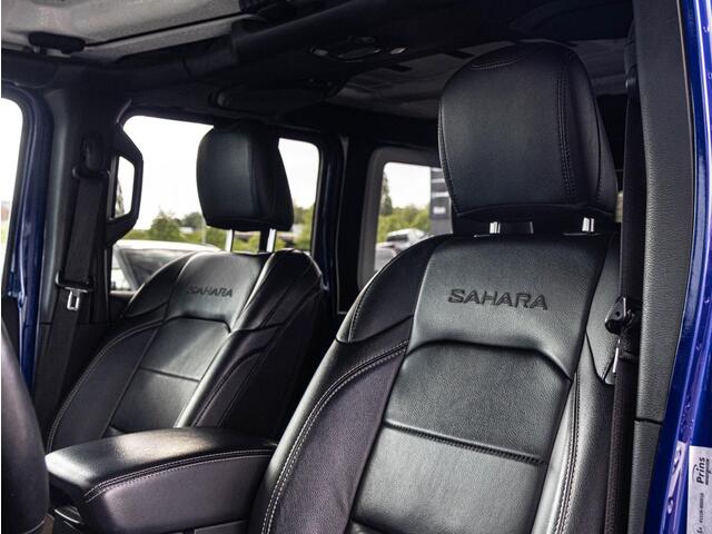 Jeep WRANGLER 2.0T Sahara VAN | Grijs kenteken | LPG onderbouw | Navigatie | Lederen bekleding | Keyless entry |