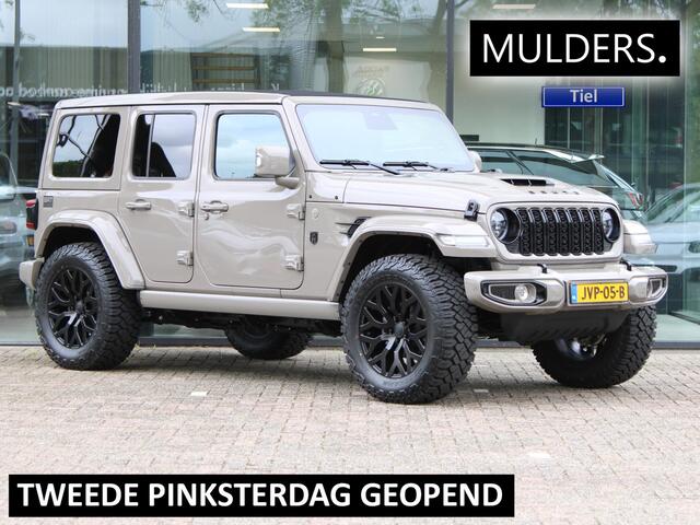 Jeep WRANGLER Unlimited 4xe 380 Brute Custom Conversion Skyview | Alcantara / Treeplanken / 20inch / Full Option