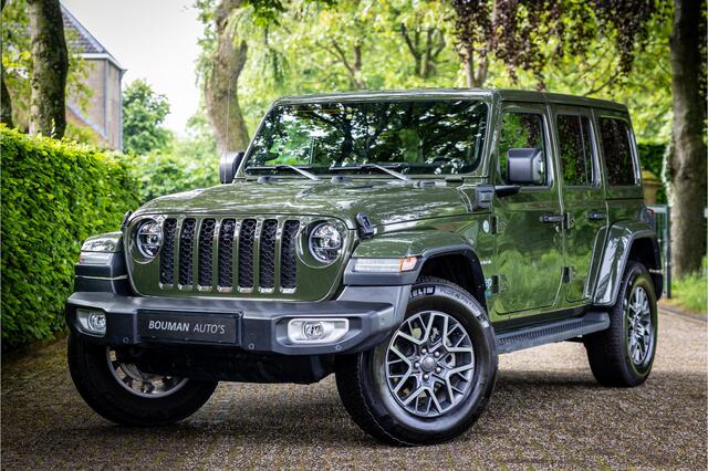 Jeep WRANGLER Unlimited 4xe 380 Sahara Sarge Green Adaptive Cruise