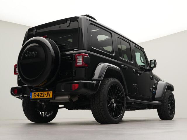 Jeep WRANGLER Unlimited 4xe 380PK Sahara PLUG IN HYBRIDE | OPEN DAK | STOERE AUTO!