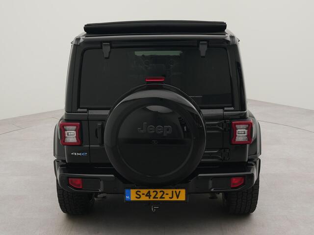Jeep WRANGLER Unlimited 4xe 380PK Sahara PLUG IN HYBRIDE | OPEN DAK | STOERE AUTO!