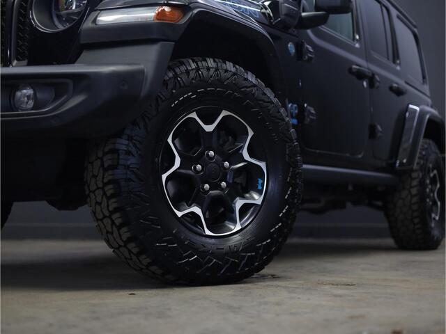 Jeep WRANGLER Unlimited 4xe 380 Rubicon | 4X4 | Plug-in Hybride | Airco | Stoelverwarming | Stuurwiel verwarming | Lederen bekleding | Afneembaar Dak | Off road | Cruise control |