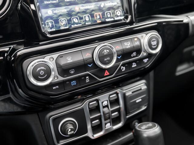 Jeep WRANGLER Unlimited 4xe 380 BRUTE Richmond Pure 380Pk Automaat (SKY ONE TOUCH, NAPPA LEDER, APPLE CARPLAY, CAMERA, STOELVERWARMING, KEYLESS, ADAPTIVE CRUISE, NIEUWSTAAT)