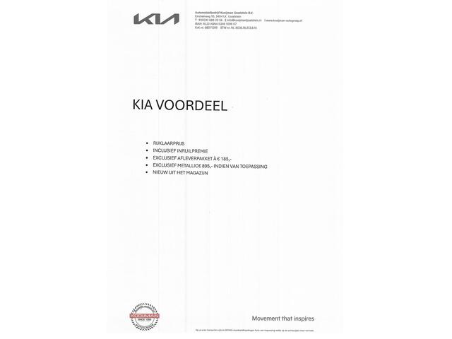 KIA CEE D Ceed 1.0 T-GDi ComfortLine 6-Bak NIEUW!!! | NAVIGATIE | ACHTERUITRIJCAMERA | LMV