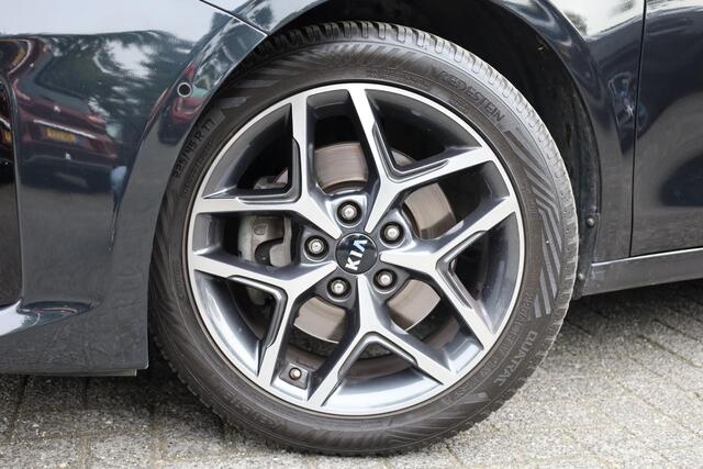 KIA CEE D Ceed Sportswagon 1.4 T-GDi GT-PlusLine TREKHAAK HALF-LEER CARPLAY STOEL/STUURVERW. JBL-SOUND ELEC.ACHTERKLEP ADAPTIVE-CRUISE CLIMA NAVI 2XPDC 17''LMV