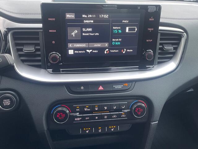 KIA CEE D Ceed Sportswagon 1.6 GDI PHEV DynamicLine Automaat Navigatie ( via Apple Carplay/Android Auto ), Climate Control, Cruise Control, Stoel/Stuurverwarming, Achteruitrijcamera