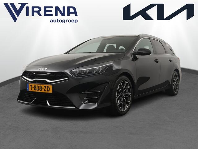 KIA CEE D Ceed Sportswagon 1.5 T-GDi GT-Line AUTOMAAT Automatische achterklep - Keyless entry - Achteruitrij camera - Stoel/Stuur verwarming - Adaptieve cruise control - Schuif/kantel dak - Apple Carplay/Android Auto - Fabrieksgarantie t/m 13-10-2030