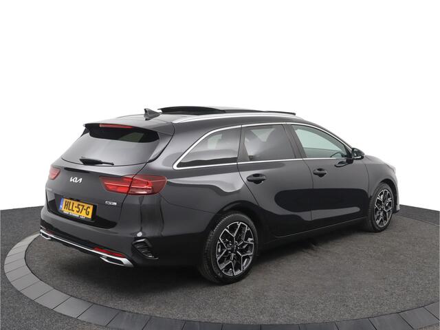KIA CEE D Ceed Sportswagon 1.5 T-GDi GT-Line Automaat - Kantel/schuifdak - Navigatie - Adaptive Cruisecontrol - Achteruitrijcamera - Parkeersensoren - - Fabrieksgarantie tot 04-2032 of 150.000 km