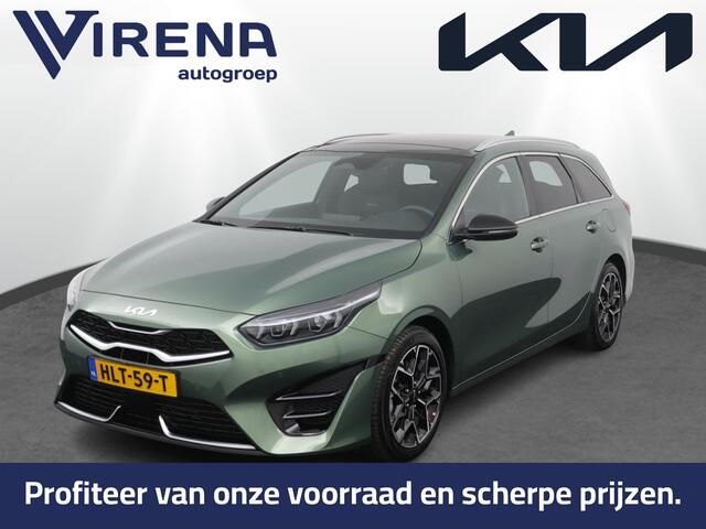 KIA CEE D Ceed Sportswagon 1.5 T-GDi GT-Line Automaat - Adaptive Cruise - Schuif/Kanteldak - Stoel/Stuurverwarming - Navigatie - DAB- Apple Carplay/Android Auto Fabrieksgarantie 29-04-2032