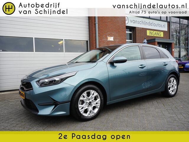 KIA CEE D Ceed 1.0 T-GDi DYNAMICPLUSLINE LUXE ORIGINEEL NEDERLANDS CAMERA FULL LED 1/2 LEDER ANDROID/APPLECARPLAY NAVI STOEL+STUURVERWARMING LMV PDC 4X ELECTR.RAMEN/SPIEGELS
