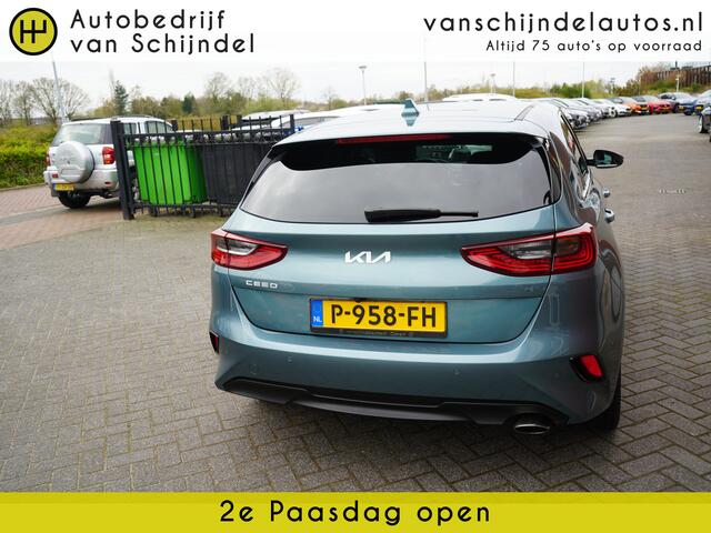 KIA CEE D Ceed 1.0 T-GDi DYNAMICPLUSLINE LUXE ORIGINEEL NEDERLANDS CAMERA FULL LED 1/2 LEDER ANDROID/APPLECARPLAY NAVI STOEL+STUURVERWARMING LMV PDC 4X ELECTR.RAMEN/SPIEGELS