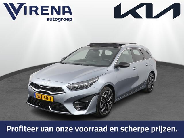 KIA CEE D Ceed Sportswagon 1.5 T-GDi GT-Line Automaat - Adaptive Cruise - Navigatie - Stoel/Stuurverwarming - Schuif/-kanteldak - Apple Carplay/Android Auto - Fabrieksgarantie 04-2031