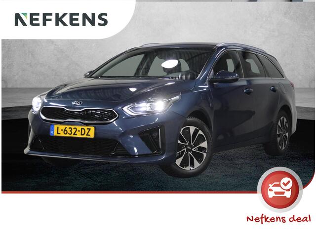 KIA CEE D Ceed Wagon 1.6 GDI PHEV DynamicPlusLine | 1ste eigenaar | AppleCarPlay/AndroidAuto | Stuur/stoelverwarming | Adaptief Cruise Control | Camera | LEER/Stof | LED lampen | Navigatie | AUTOMAAT | Isofix | Privacy Glass | Parkeersensoren |