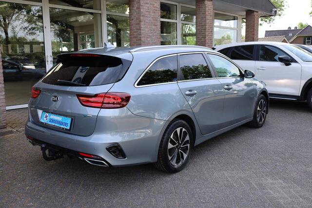 KIA CEE D Ceed Sportswagon 1.6 GDI PHEV DynamicPlusLine TREKHAAK-AFN CAMERA WIDE-NAVI HALFLEER CARPLAY NAVI DAB PDC DEALER-ONDERHOUDEN ELEK-ACHTERKLEP ENZ.
