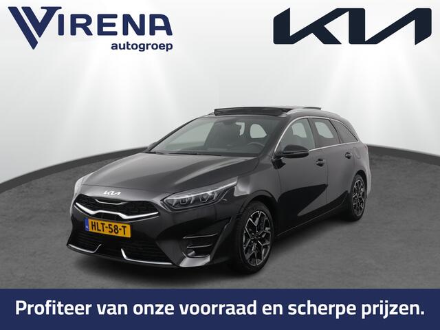 KIA CEE D Ceed Sportswagon 1.5 T-GDi GT-Line - Climate Control - Cruise Control - Schuif/Kanteldak - Stoel/Stuurverwarming- Navigatie- Apple Carplay/Android Auto Fabrieksgarantie 04-2032 of 150.000 km