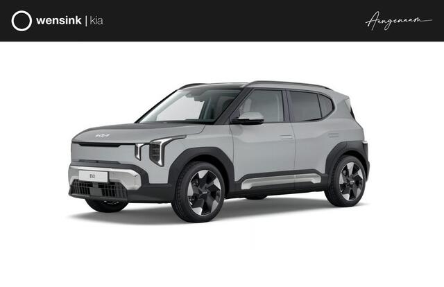 KIA EV2 Plus Advanced 42.2 kWh | Glazen schuif-/kanteldak | Harman Kardon | 18" lichtmetalen velgen | Stoel- en stuurwielverwarming |
