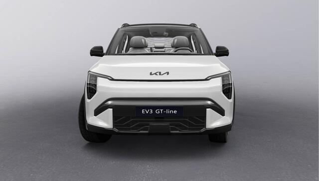 KIA EV3 GT-PlusLine 81.4 kWh - Dit jaar nog wegrijden! - SNOW WHITE PEARL