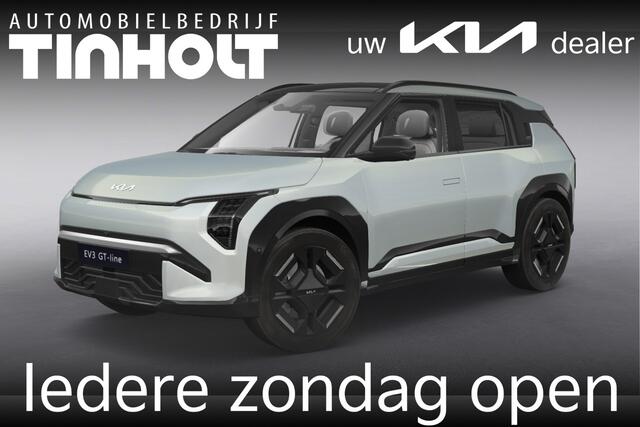 KIA EV3 GT-PlusLine 81.4 kWh - Dit jaar nog wegrijden! - IVORY SILVER