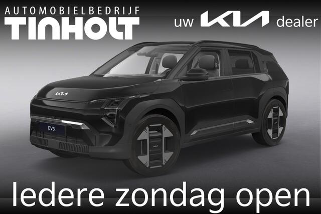 KIA EV3 Plus Advanced 58.3 kWh - Dit jaar nog wegrijden! - AURORA BLACK