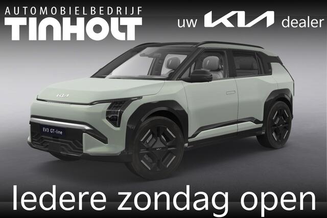KIA EV3 GT-PlusLine 81.4 kWh - Dit jaar nog wegrijden! - AVENTURINE GREEN