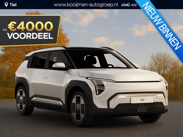 KIA EV3 Air 58.3 kWh ¤32.995,- RIJKLAAR! Nu ¤4.000,- voordeel! Nu extra scherp geprijsd!