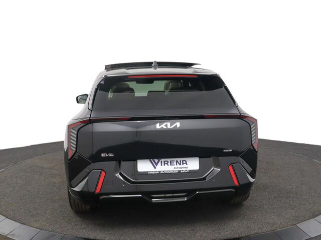 KIA EV4 GT-PlusLine 81.4 kWh Stoel/Stuur verwarming - Stoel ventilatie - Matrix koplampen - Geheugen bestuurdersstoel - Head-up display - 360 graden camera - Adaptive cruise control - Fabrieksgarantie t/m 03-10-2032