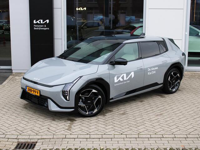 KIA EV4 GT-PlusLine 81.4 kWh Leverbaar in 2025 | HUD | Harman Kardon | Pano dak | Stoel en stuurverwarming | Geheugenfunctie bestuurdersstoel |