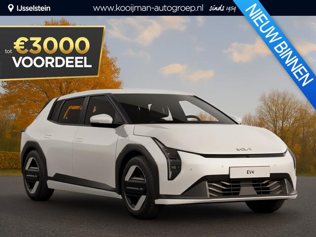 KIA EV4 Plus 58.3 kWh Nu ¤3.000,- voordeel! Nu tijdelijk extra scherp geprijsd!