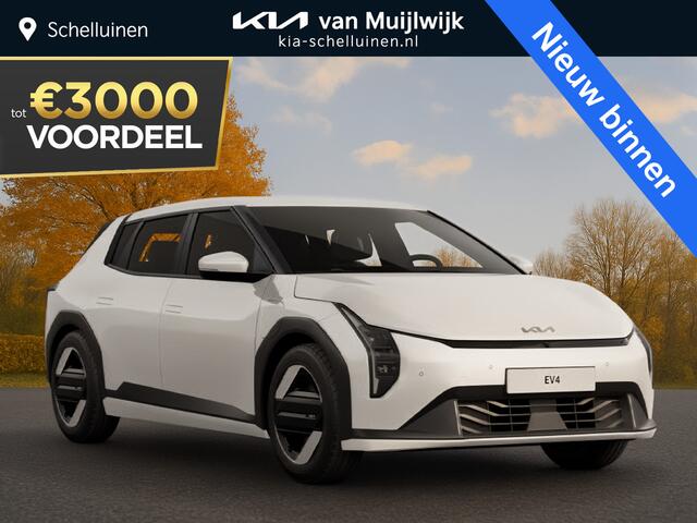 KIA EV4 Plus 58.3 kWh Nu ¤3.000,- voordeel! Nu tijdelijk extra scherp geprijsd!