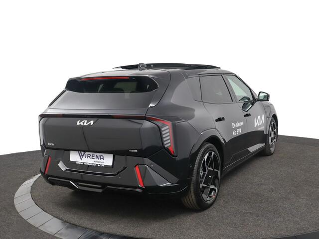 KIA EV4 GT-PlusLine 81.4 kWh DEMO - Stoel/Stuur verwarming - Stoel ventilatie - Matrix koplampen - Geheugen bestuurdersstoel - Head-up display - 360 graden camera - Adaptive cruise control - Fabrieksgarantie t/m 03-10-2032