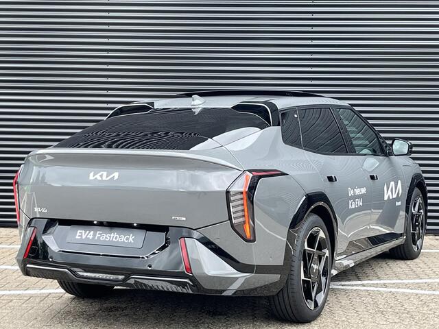 KIA EV4 Fastback GT-PlusLine 81.4 kWh DEMO | Stoelventilatie | Panoramisch schuifkanteldak | Stoel ventilatie | 360 graden camera |