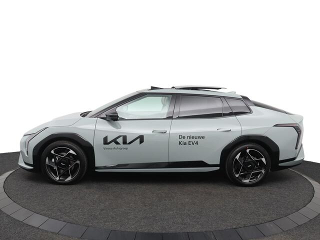 KIA EV4 Fastback GT-PlusLine 81.4 kWh - Head up Display - Elektrische stoelbediening - Kantel/Schuifdak - 360 graden camera - Fabrieksgarantie tot 09-2032 / 150.000 km