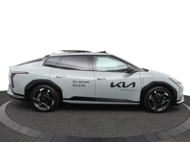 KIA EV4 Fastback GT-PlusLine 81.4 kWh - Head up Display - Elektrische stoelbediening - Kantel/Schuifdak - 360 graden camera - Fabrieksgarantie tot 09-2032 / 150.000 km