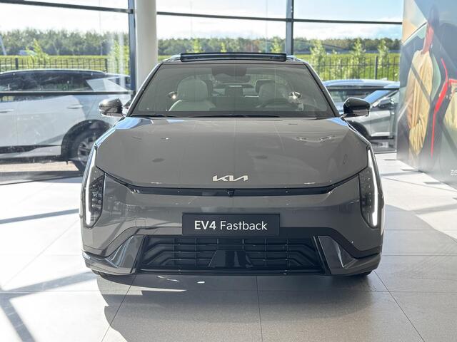KIA EV4 Fastback GT-PlusLine 81.4 kWh DEMO | Schuif/kanteldak | 360 Camera | Head-up display | Stoelventilatie