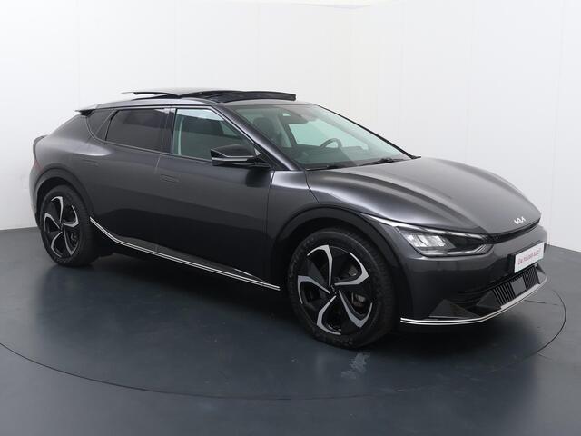 KIA EV6 Plus Advanced 77.4 kWh | SoH 100% | Panorama dak | Digitale cockpit | Automaat | Multifunctioneel stuurwiel | Cruise control | Laneassist | Flippers | Spraakbediening | Drivemode | Bluetooth | Navigatie | Apple Carplay - Androidauto | Dab+ | Kinderslot | 