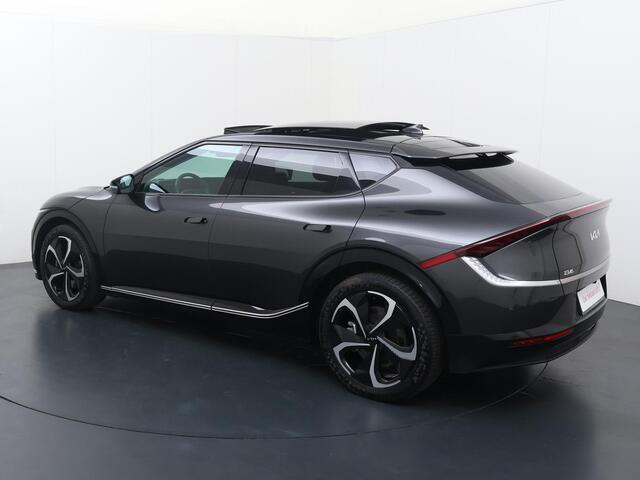 KIA EV6 Plus Advanced 77.4 kWh | SoH 100% | Panorama dak | Digitale cockpit | Automaat | Multifunctioneel stuurwiel | Cruise control | Laneassist | Flippers | Spraakbediening | Drivemode | Bluetooth | Navigatie | Apple Carplay - Androidauto | Dab+ | Kinderslot | 