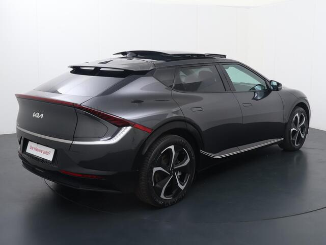 KIA EV6 Plus Advanced 77.4 kWh | SoH 100% | Panorama dak | Digitale cockpit | Automaat | Multifunctioneel stuurwiel | Cruise control | Laneassist | Flippers | Spraakbediening | Drivemode | Bluetooth | Navigatie | Apple Carplay - Androidauto | Dab+ | Kinderslot | 