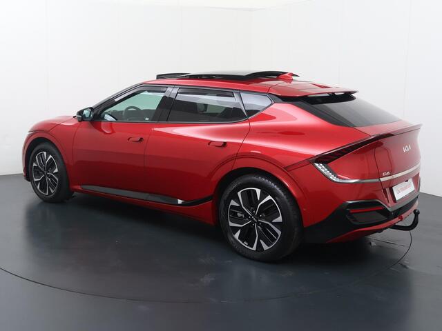 KIA EV6 GT-Line 77.4 kWh | SoH 100% | Panorama dak | Digitale cockpit | Automaat | Multifunctioneel stuurwiel | Cruise control | Laneassist | Flippers | Spraakbediening | Drivemode | Bluetooth | Navigatie | Apple Carplay - Androidauto | Dab+ | Kinderslot | Automa