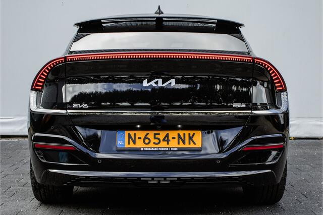KIA EV6 GT-Line 77.4 kWh Panoramadak/ Meridian audio/ Stoelverwarming/ 360 camera/ Stoelventilatie/ Head up/ Elektr. achterklep