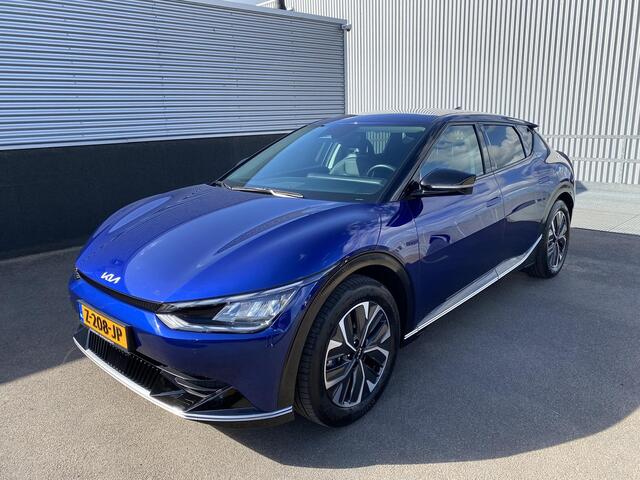 KIA EV6 Plus 77.4 kWh Trekhaak 13-polig, stoel ventilatie, stuur- & stoelverwarming, achterbank verwarmd, parkeersensoren, adaptieve cruise control, navigatie Apple CarPlay/Android Auto