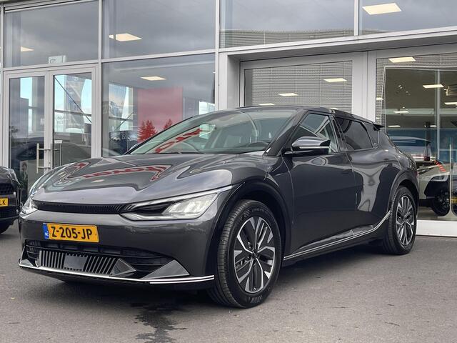 KIA EV6 Plus 77.4 kWh Trekhaak 13-polig, stoel ventilatie, stuur- & stoelverwarming, achterbank verwarmd, parkeersensoren, adaptieve cruise control, navigatie Apple CarPlay/Android Auto