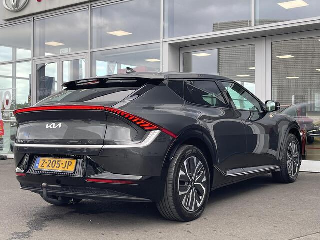 KIA EV6 Plus 77.4 kWh Trekhaak 13-polig, stoel ventilatie, stuur- & stoelverwarming, achterbank verwarmd, parkeersensoren, adaptieve cruise control, navigatie Apple CarPlay/Android Auto