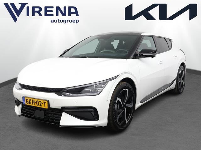 KIA EV6 GT-Line 77.4 kWh Stoelverwarming -/ ventilatie - Elektrisch verstelbare voorstoelen - Apple Carplay/Andoid Auto - Achteruitrijcamera - Climate Control - Fabrieksgarantie tot 2031