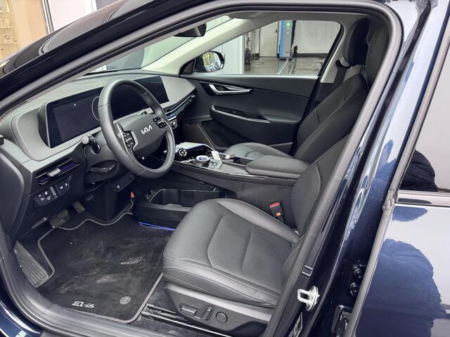 KIA EV6 Plus 77.4 kWh Trekhaak 13-polig, stoel ventilatie, stuur- & stoelverwarming, achterbank verwarmd, parkeersensoren, adaptieve cruise control, navigatie Apple CarPlay/Android Auto